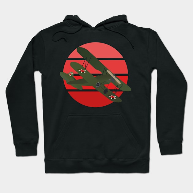 Night Witches Polikarpov Po-2 Bomber Hoodie by PCB1981